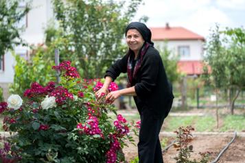 Woman Gardening